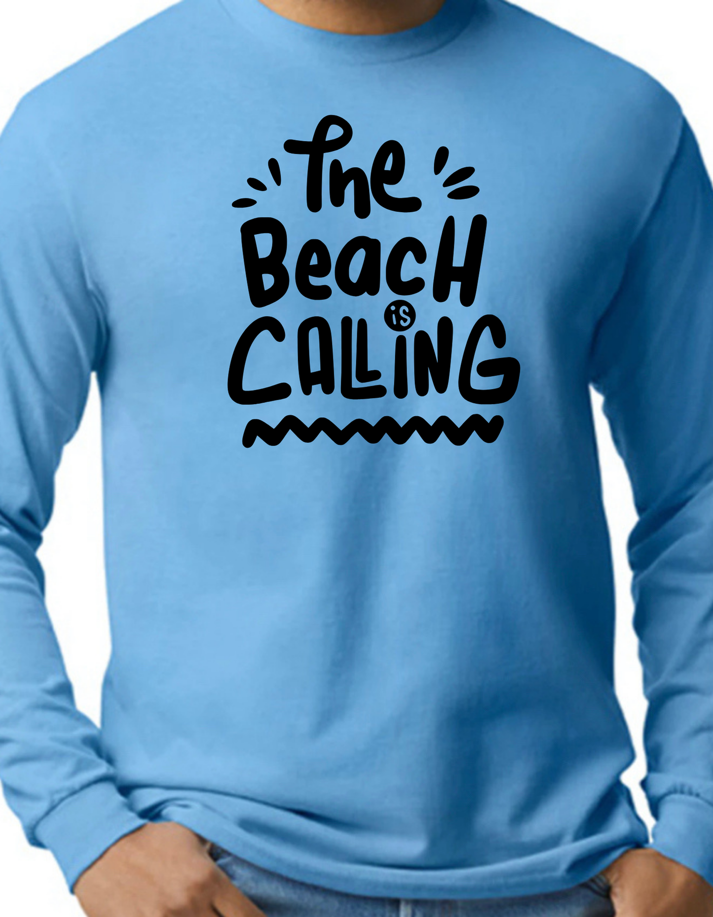 The Beach is Calling Longsleeve