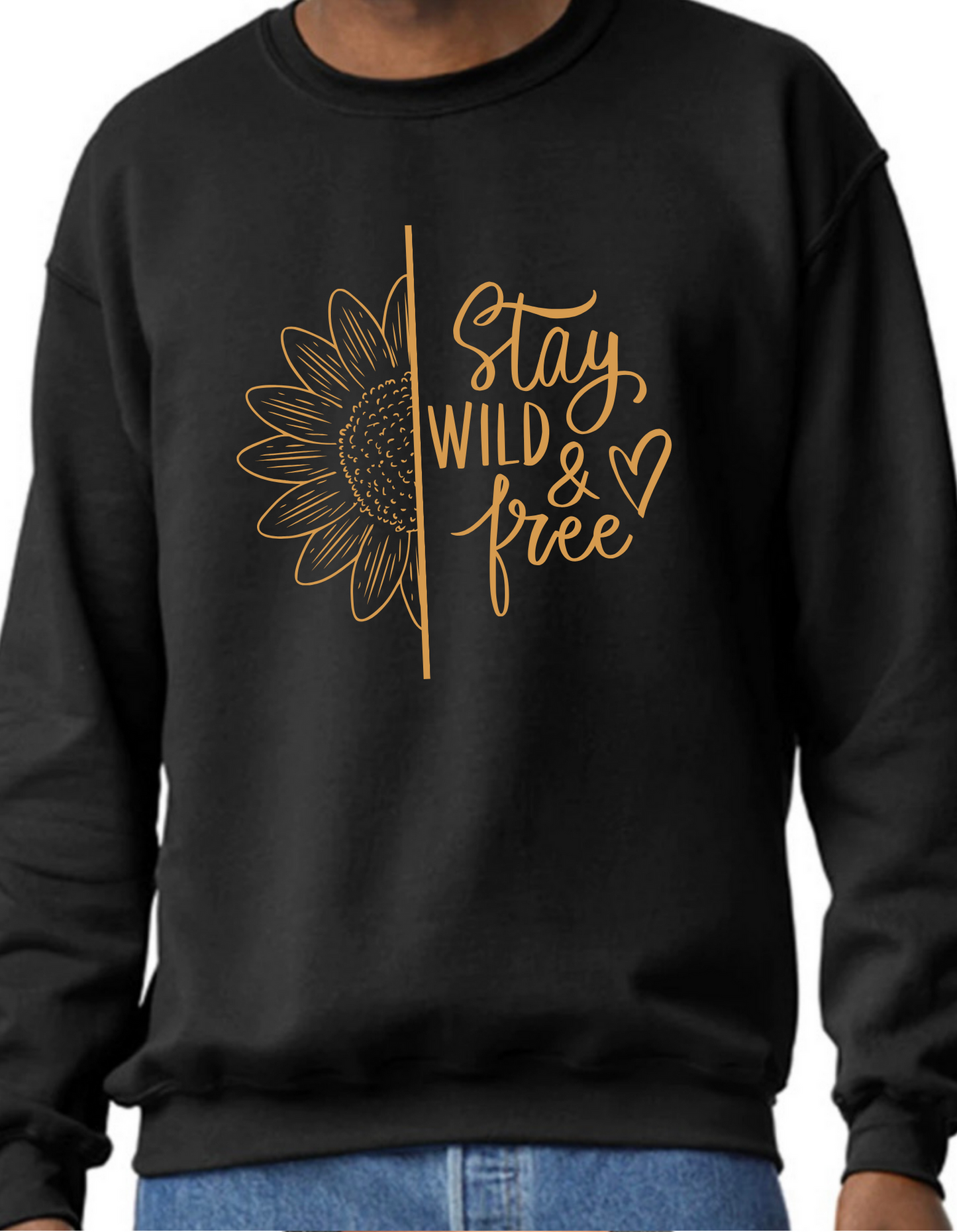 Stay Wild & Free Crewneck