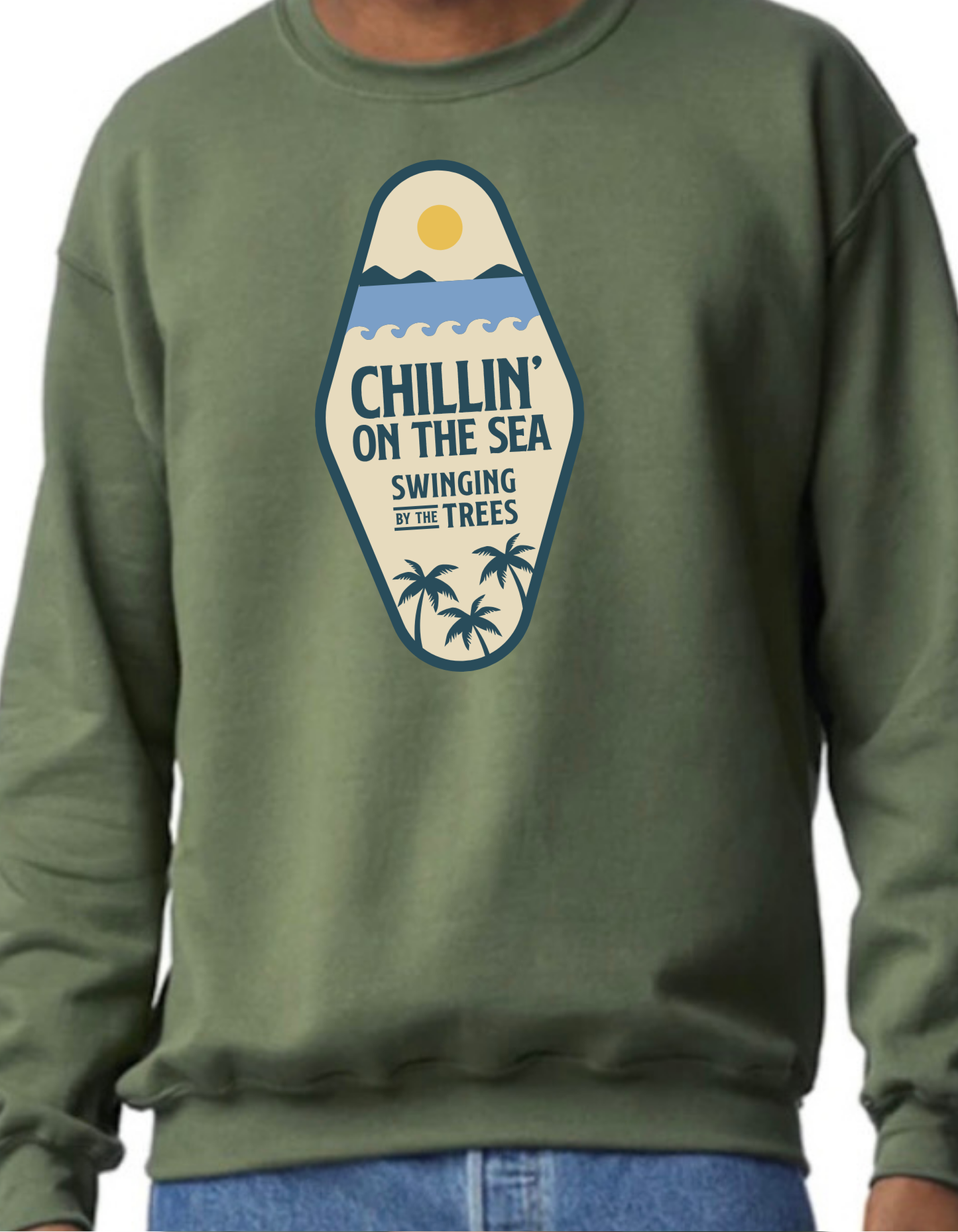 Chillin’ on the Sea Crewneck