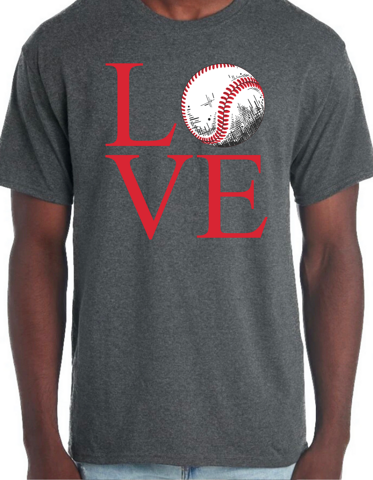 Love Baseball Graphic Tee