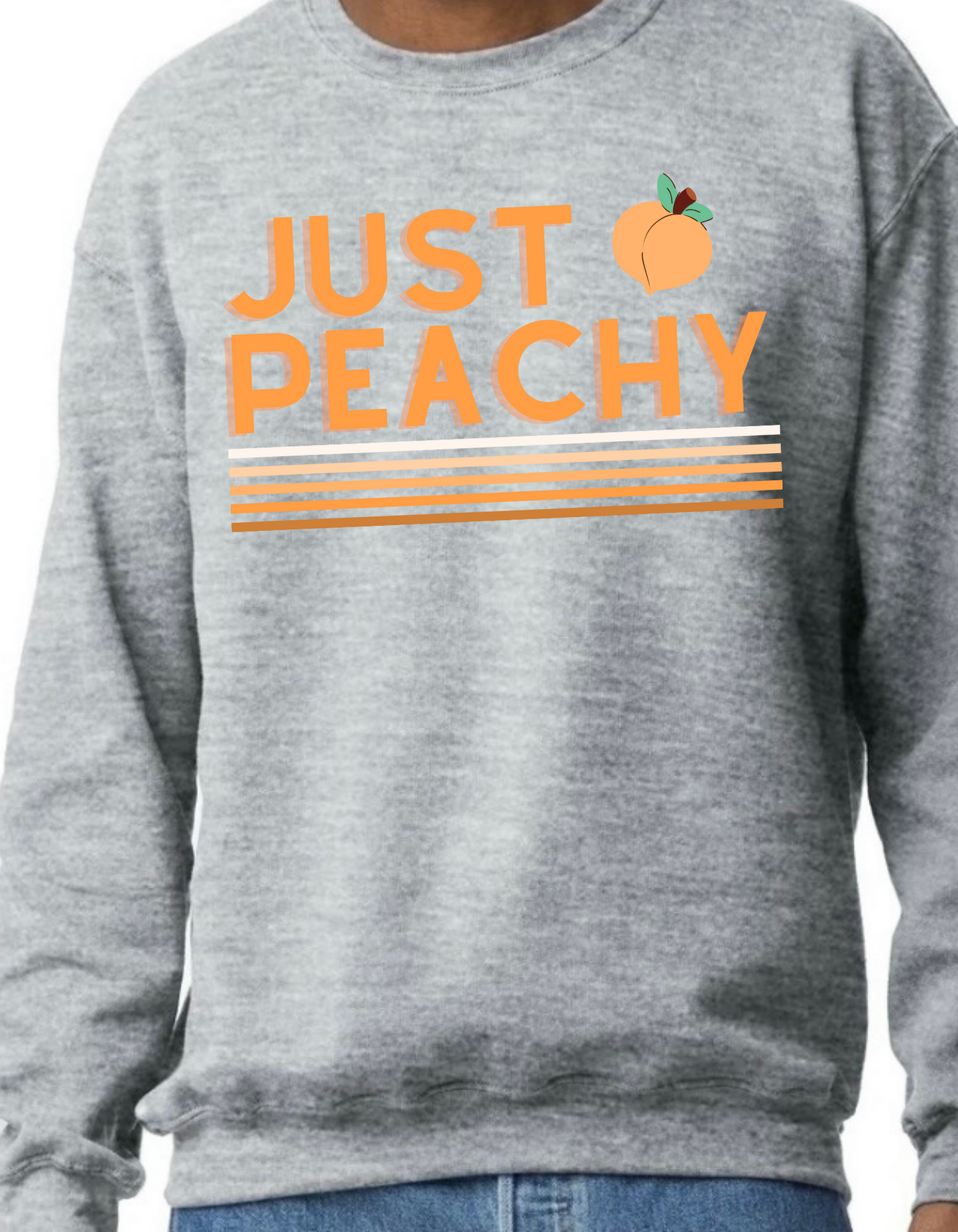 Just Peachy Crewneck