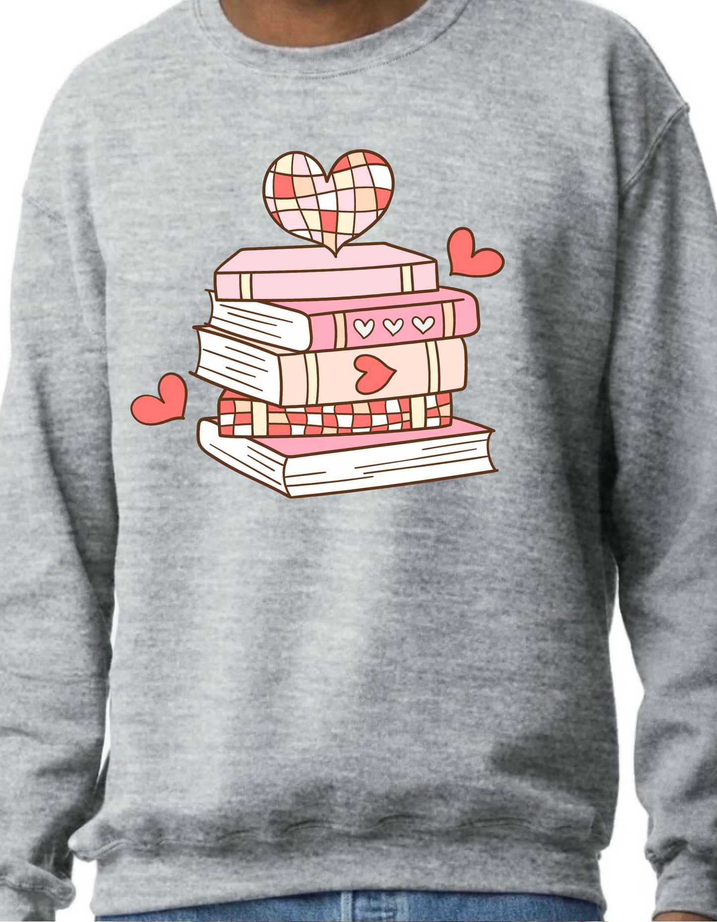 Valentine Books Crewneck