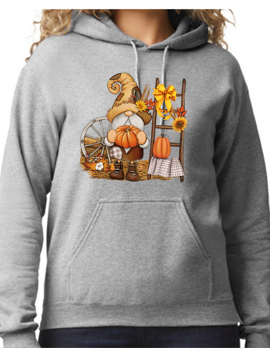 Vintage Fall Gnome Hoodie