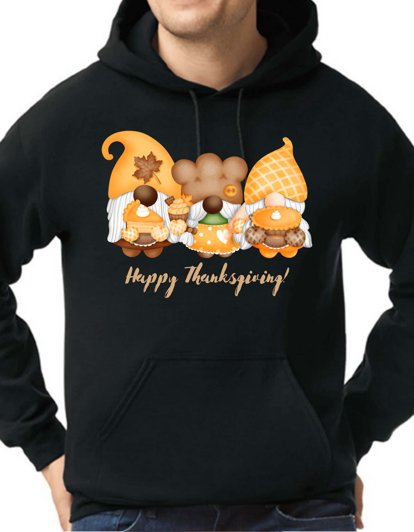 Happy Thanksgiving Gnome Hoodie