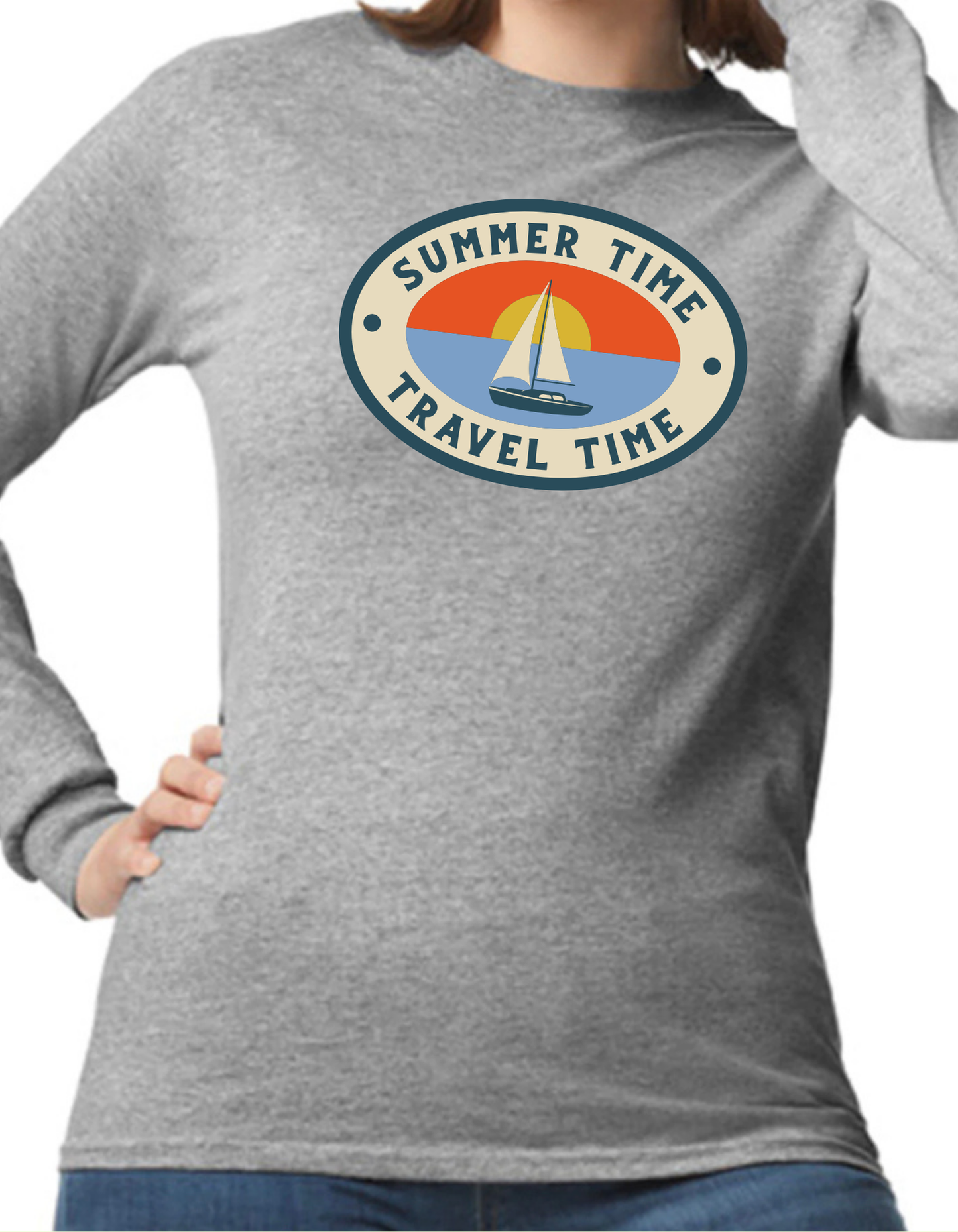 Summer Time • Travel Time Longsleeve