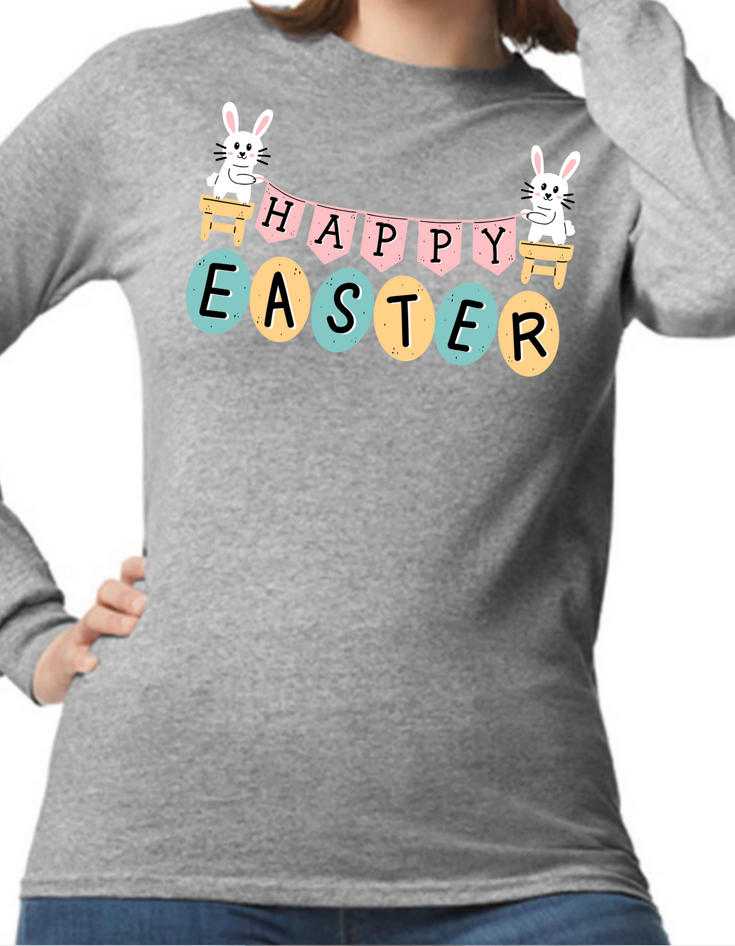 Easter Banner Longsleeve