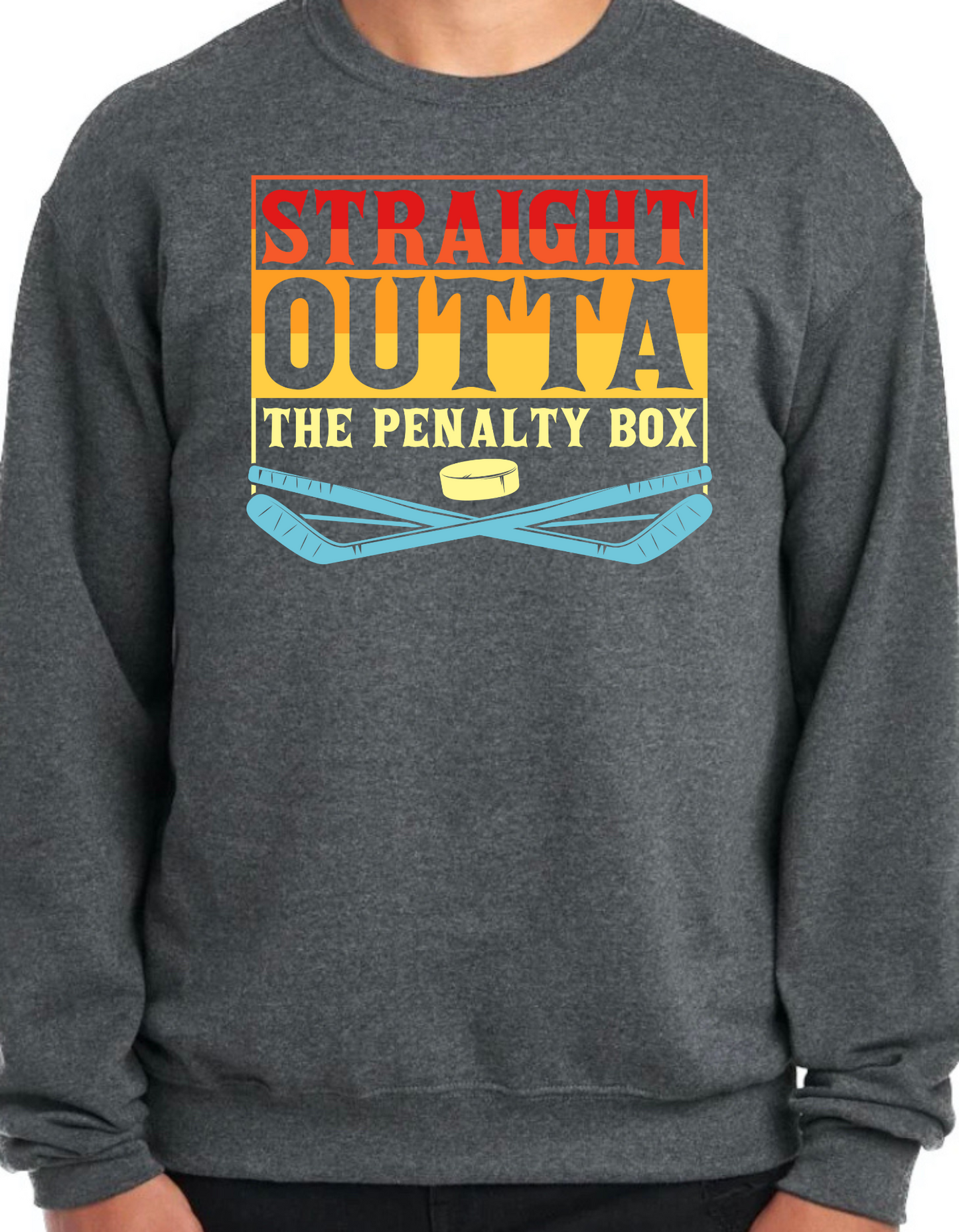 Straight Outta the Penalty Box Crewneck