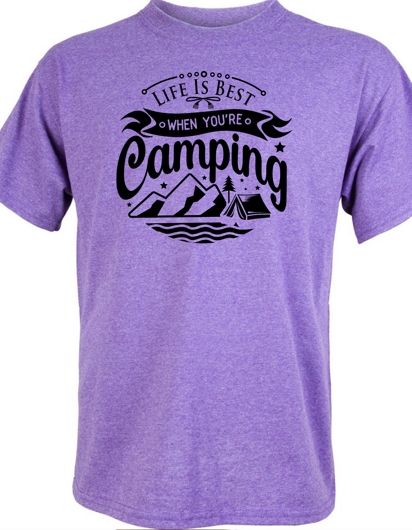 Life is Best When You’re Camping Graphic Tee