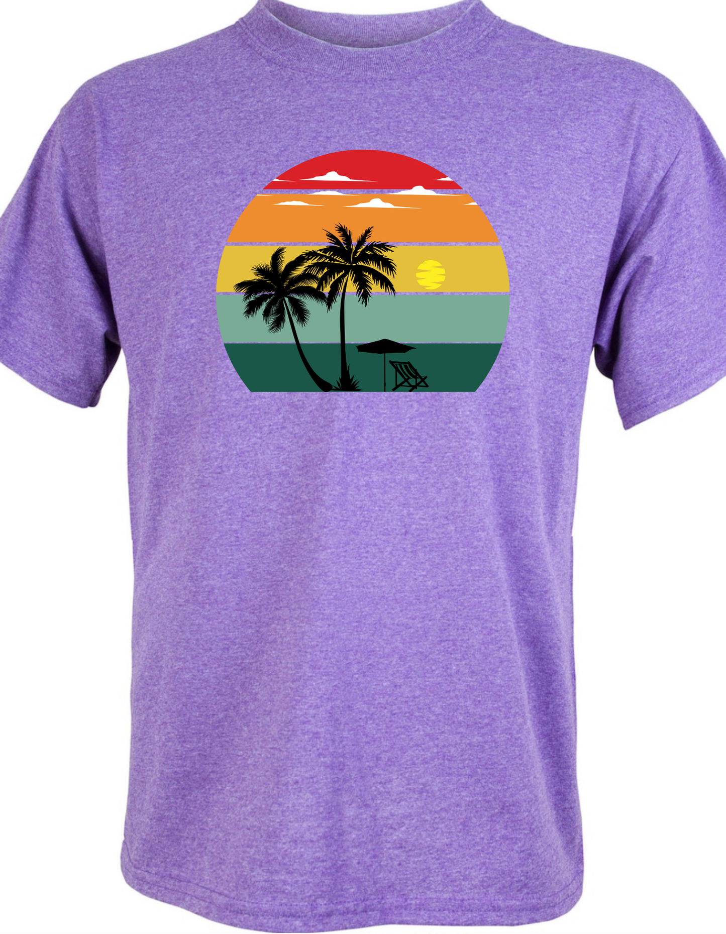 Sunset Rainbow Graphic Tee