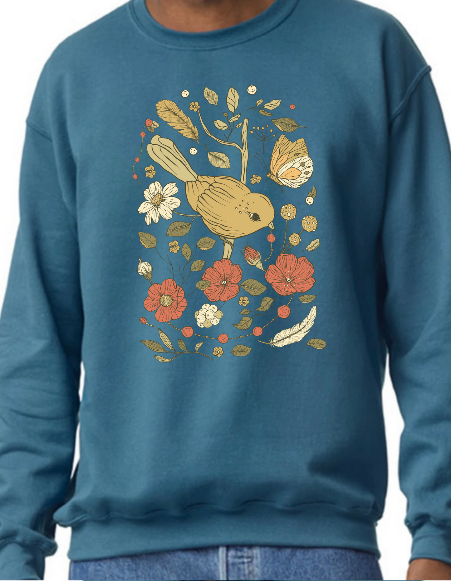 Spring Bird Crewneck