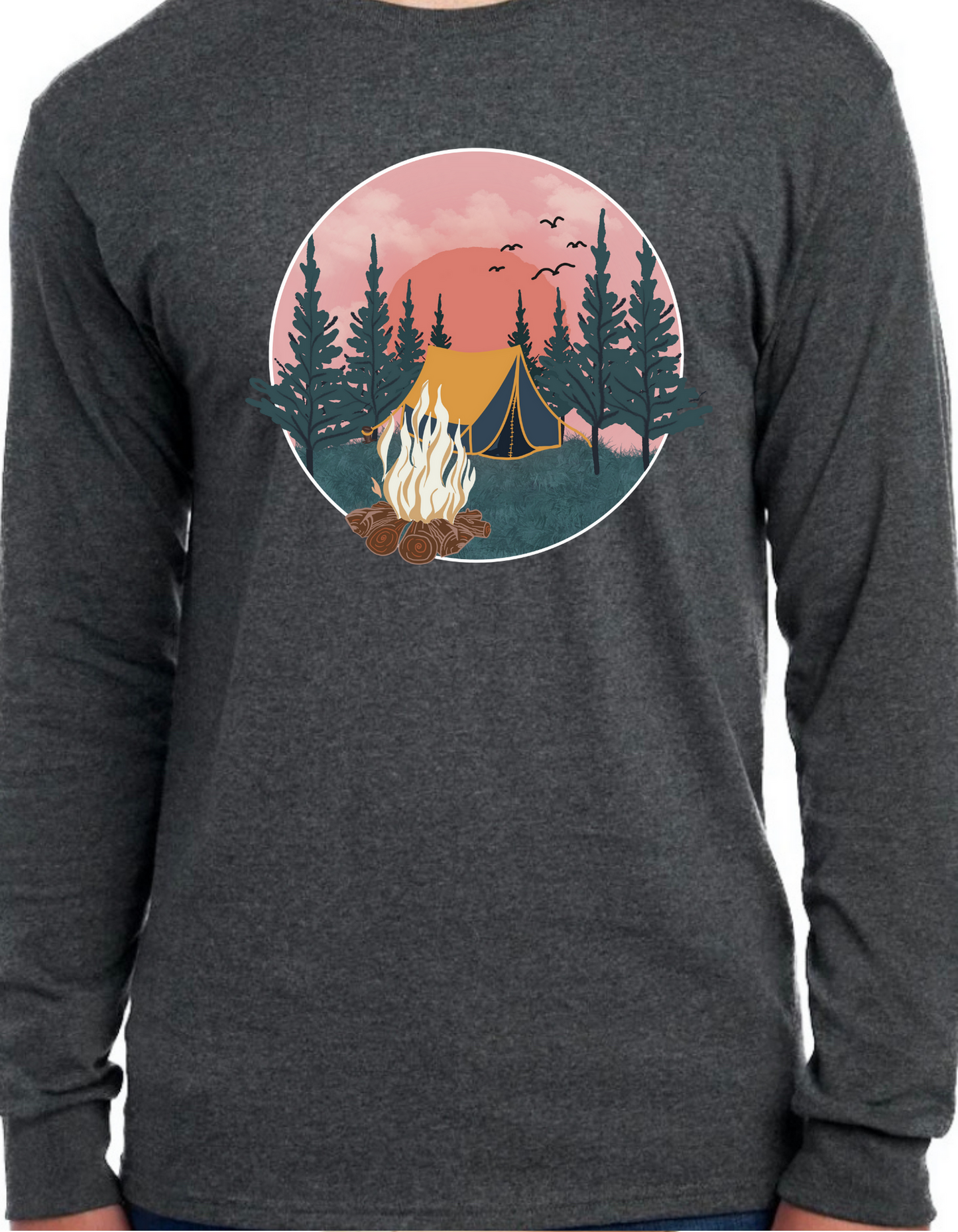 Campfire Sunset Longsleeve