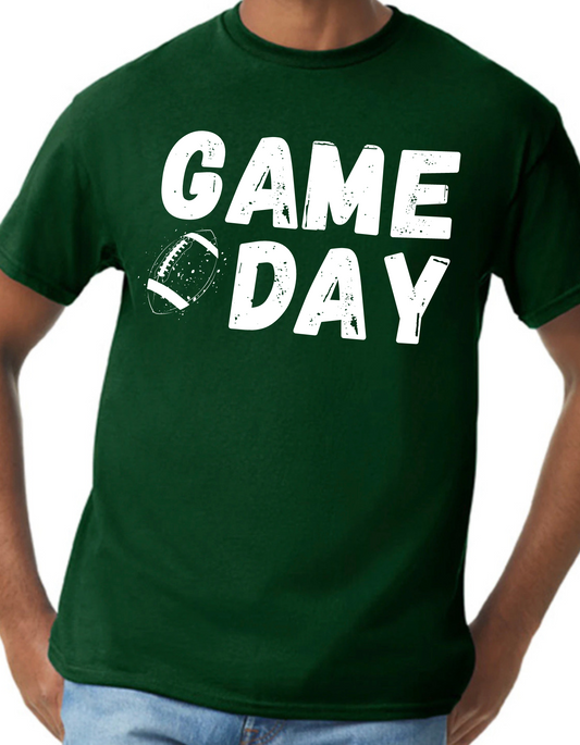 White Game Day Graphic Tee