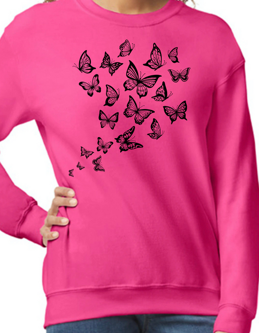 Butterflies Crewneck