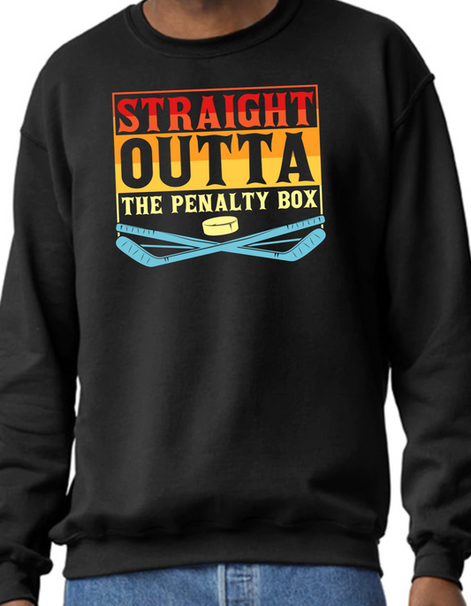 Straight Outta the Penalty Box Crewneck