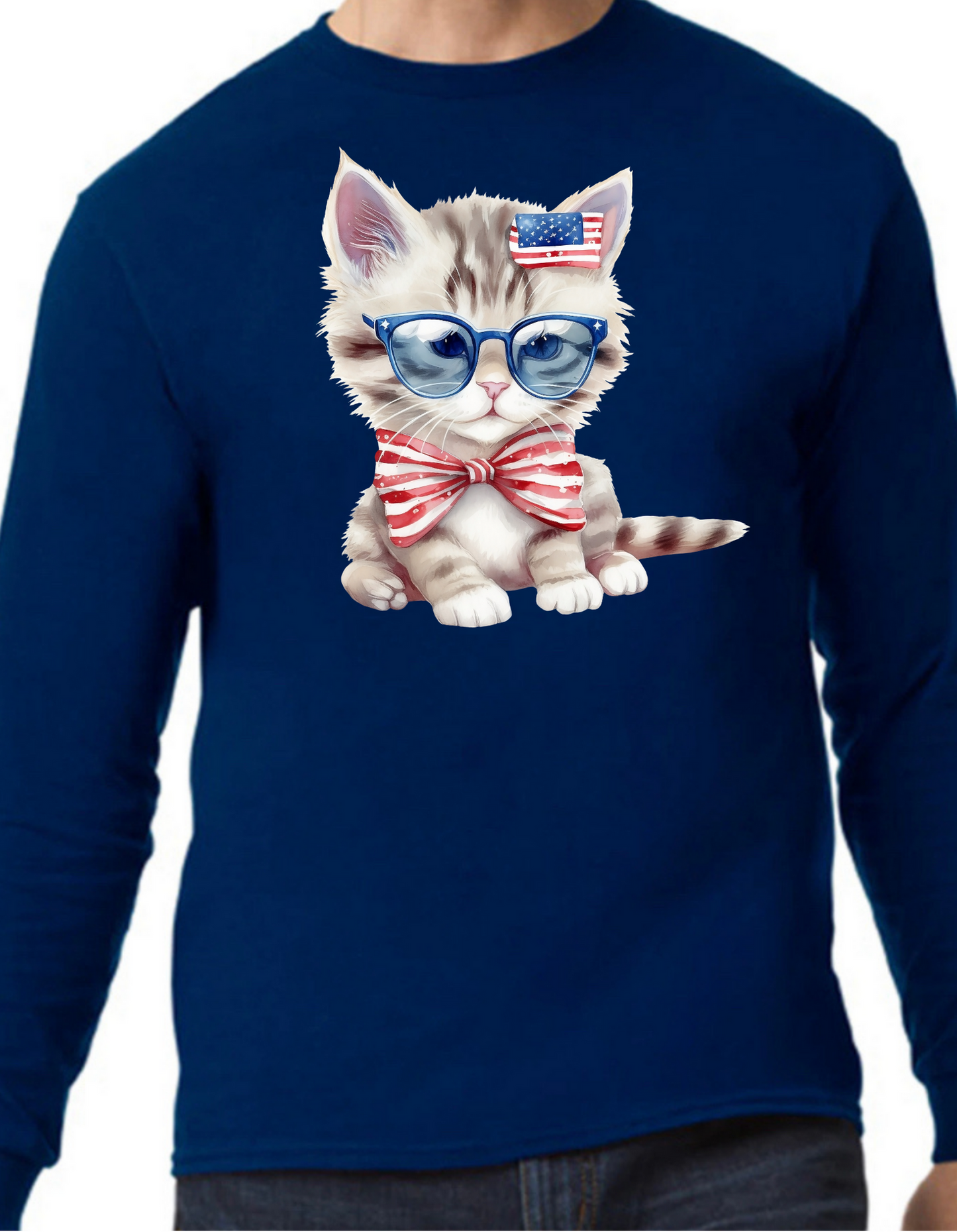 Patriotic Kittens Longsleeve