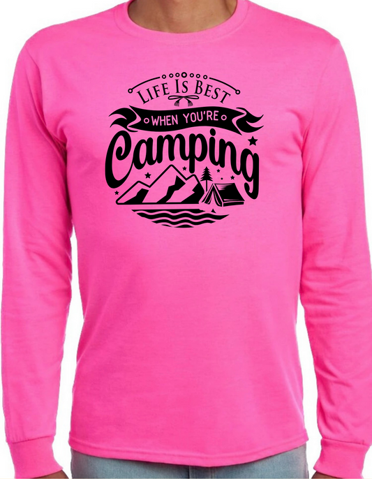 Life is Best When You’re Camping Longsleeve
