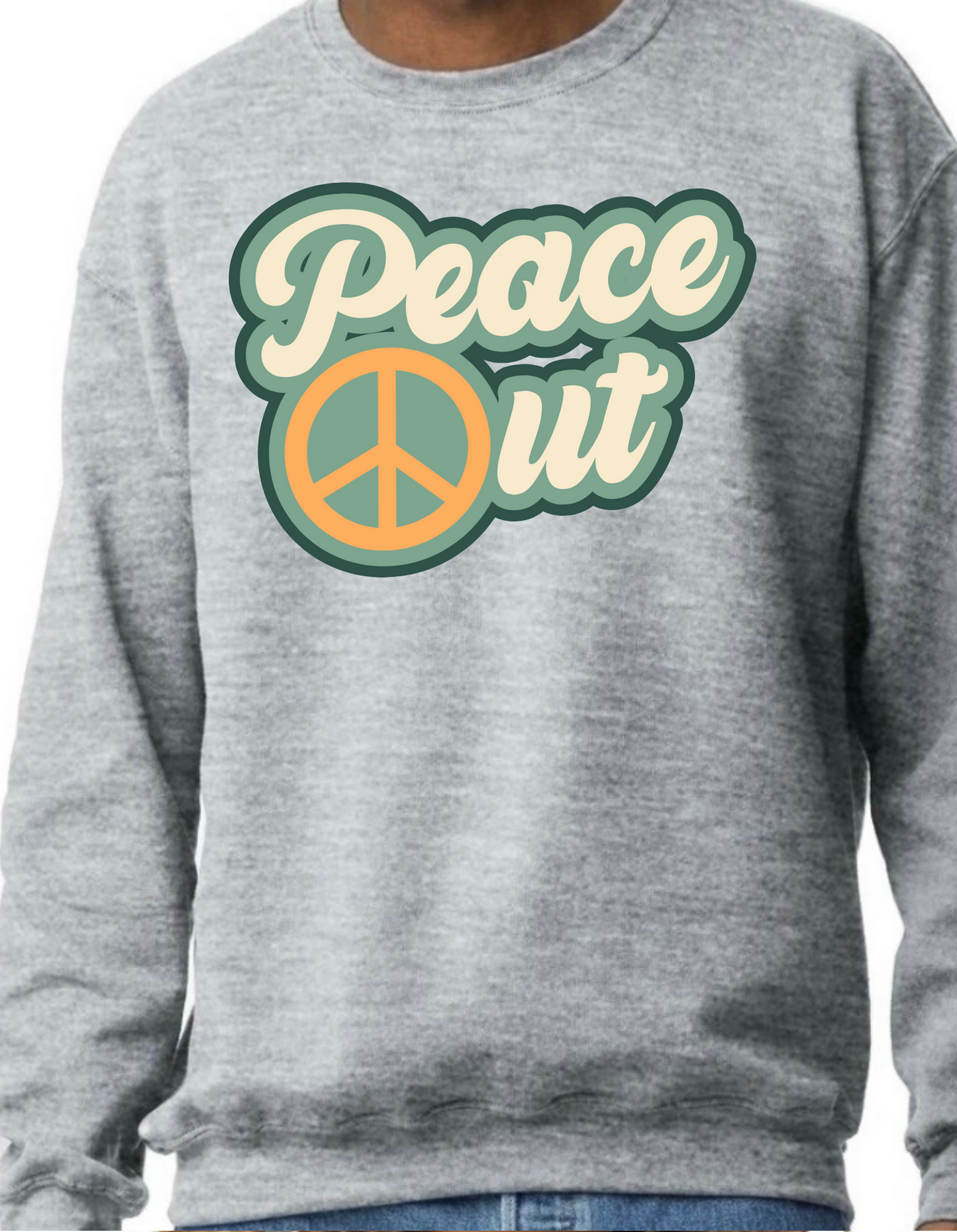 Peace Out Crewneck