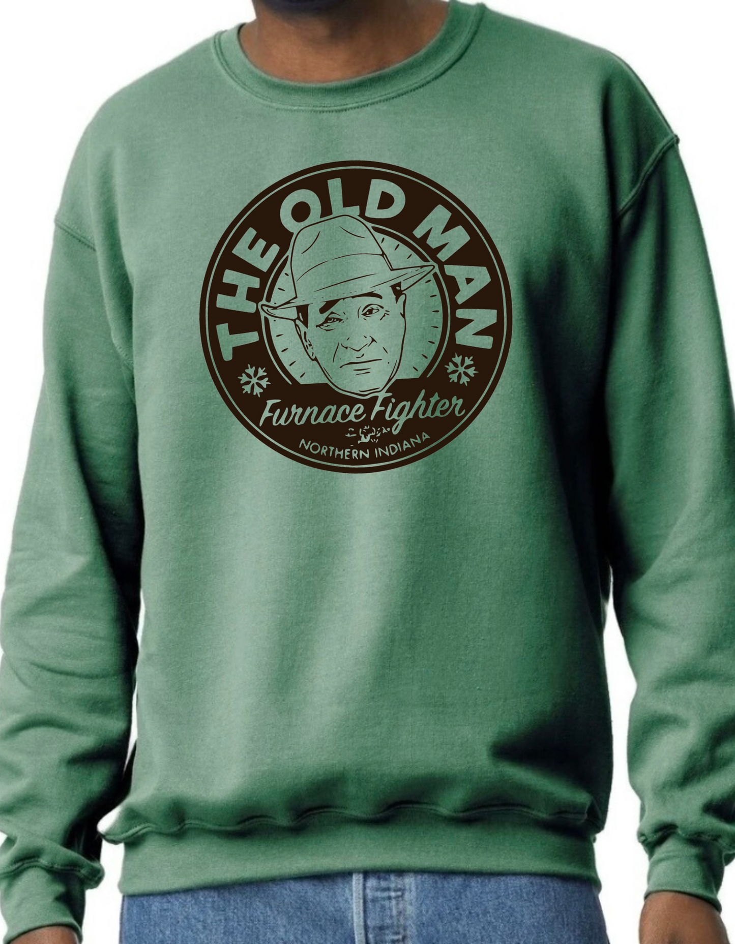 The Old Man Furnace Fighter Crewneck