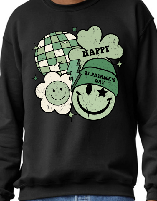 Happy St. Patrick’s Day Green Crewneck