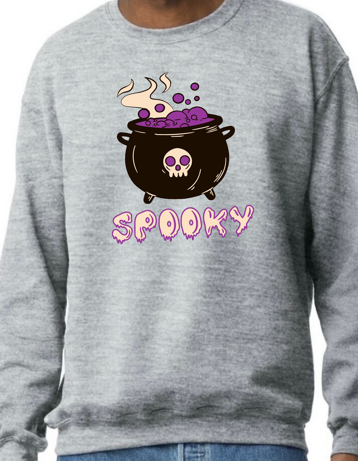 Spooky Cauldron Crewneck