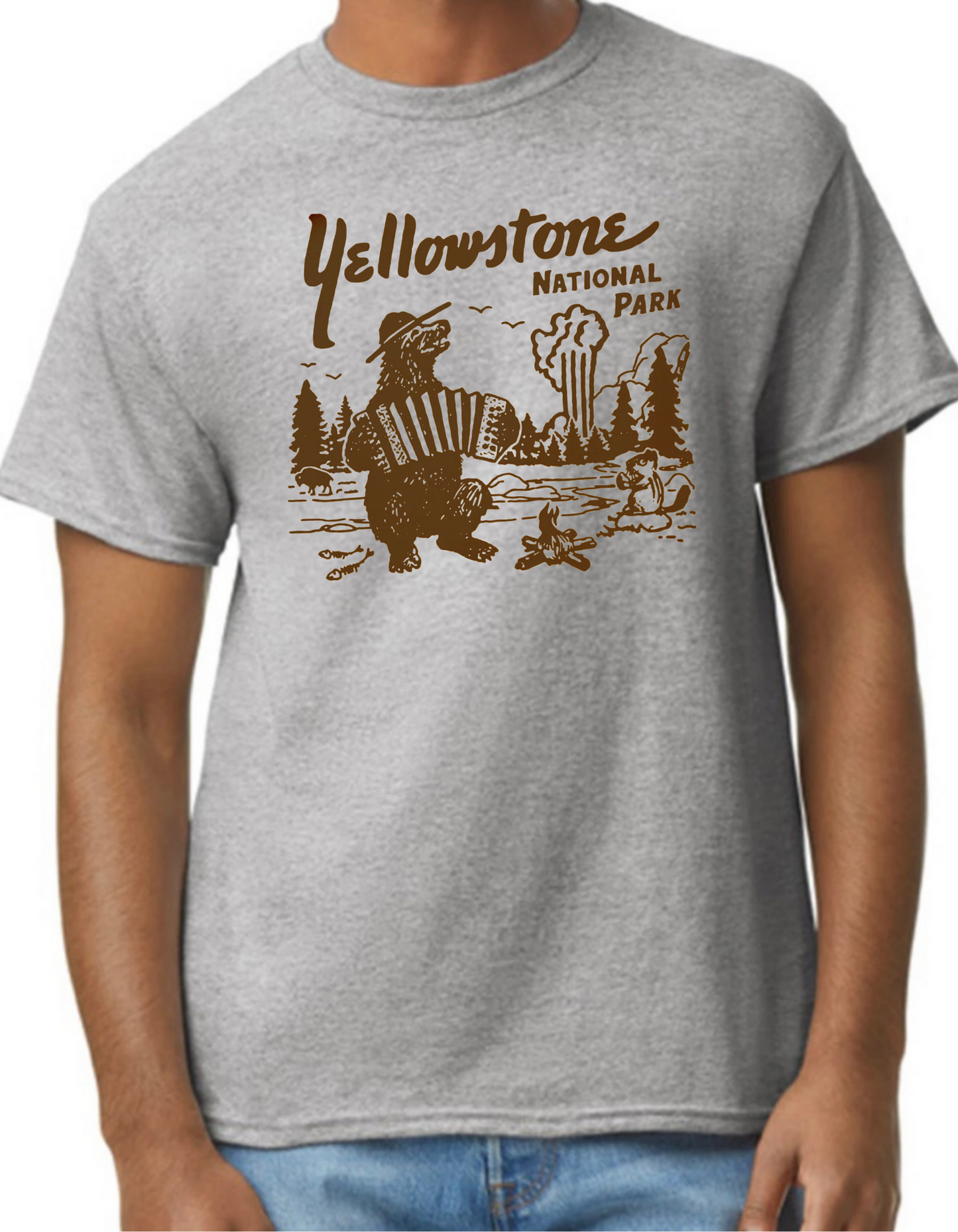 Yellowstone National Park Graphic Tee