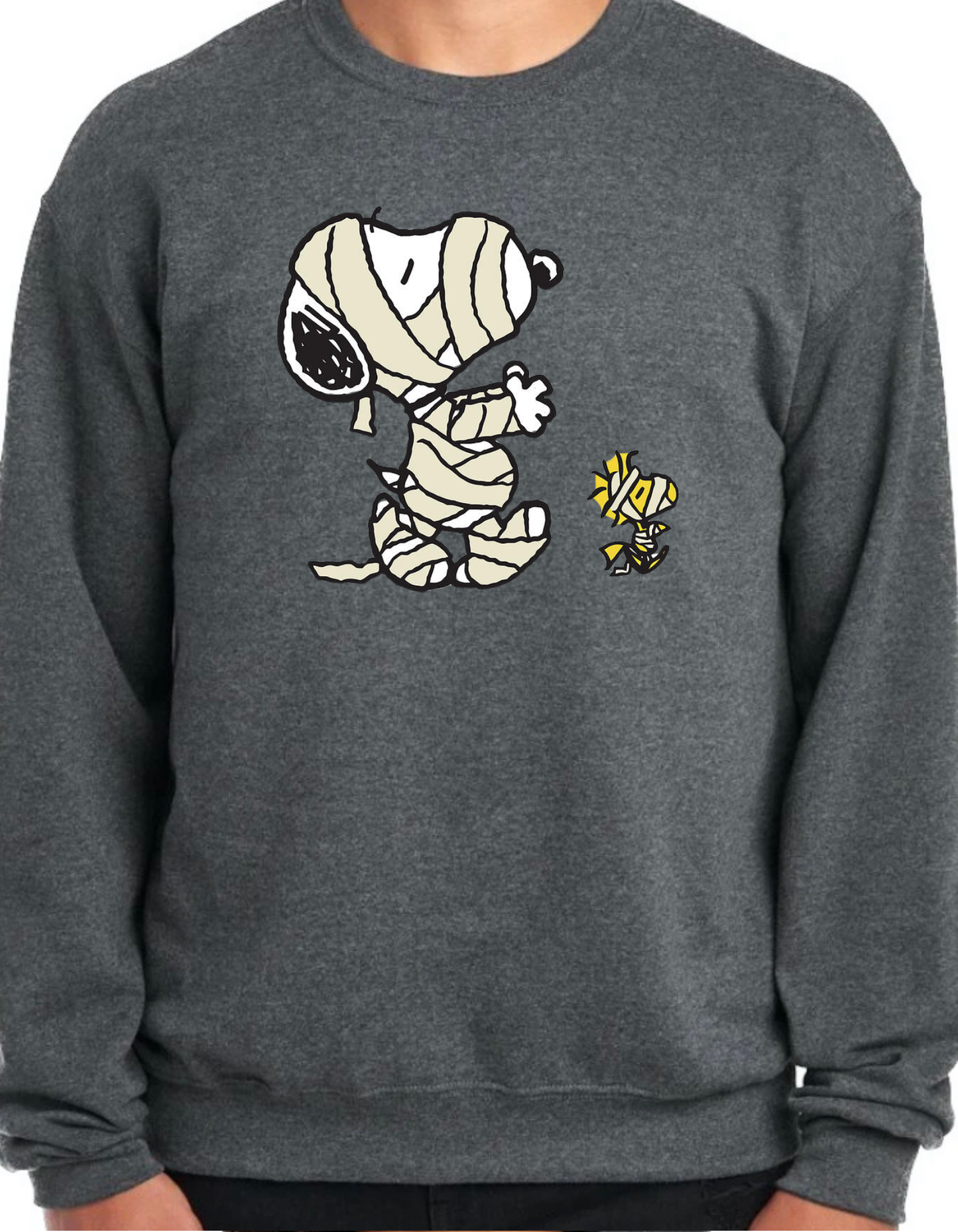 Mummy Snoopy & Woodstock Crewneck