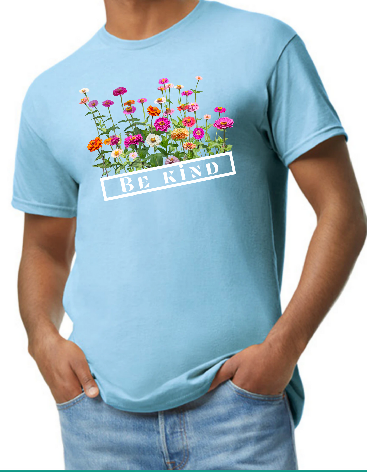 Be Kind Flowers Graphic Tee