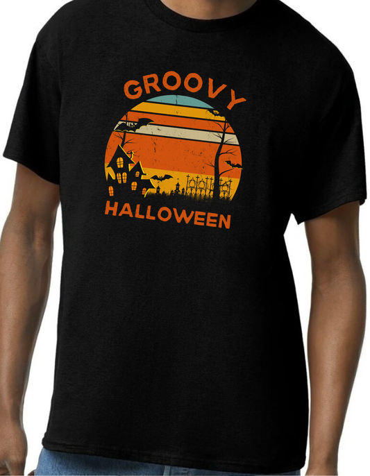 Groovy Halloween Graphic Tee