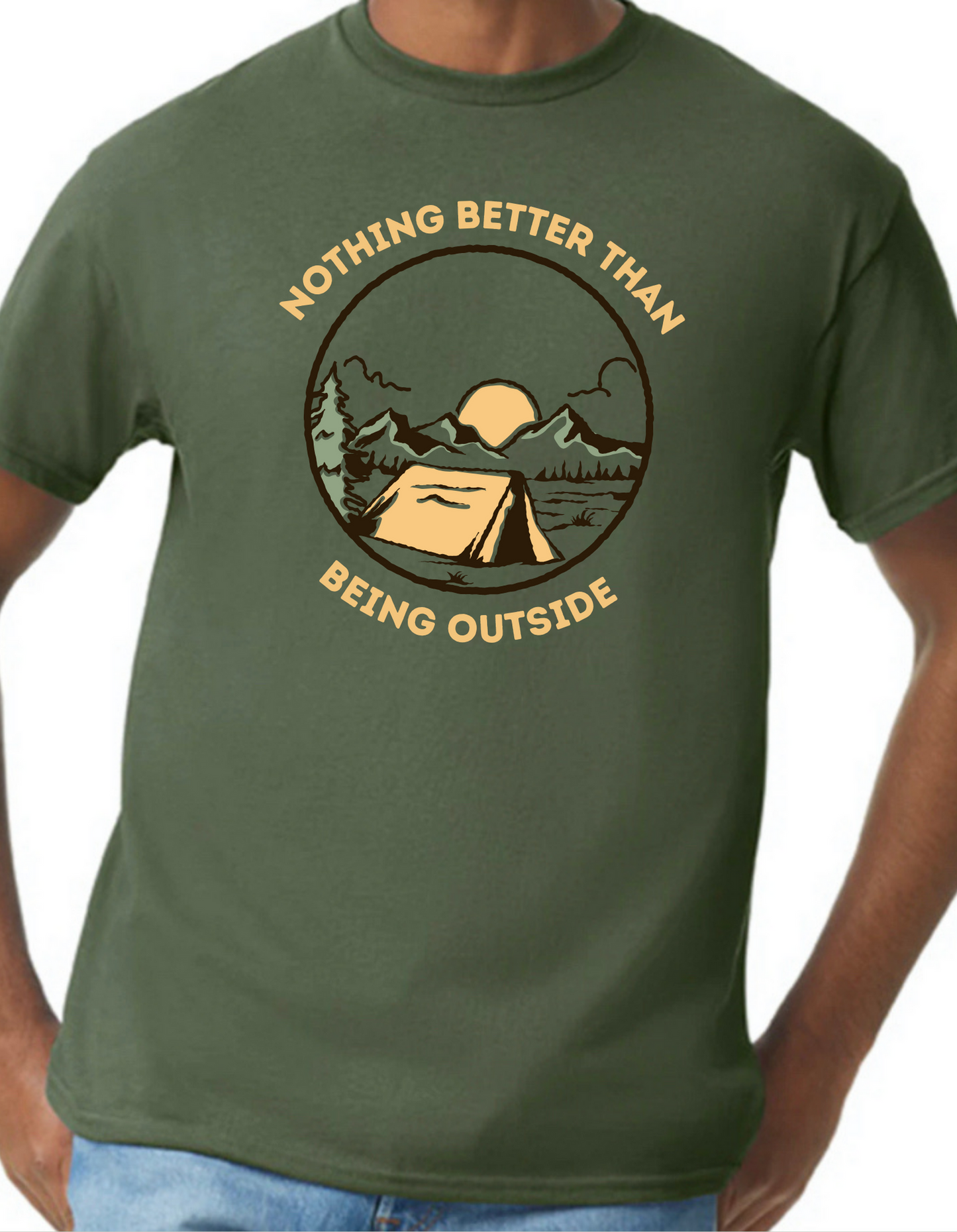 Nothing Better than Being Outside Graphic Tee