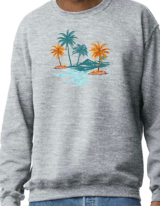 Palm Trees Crewneck