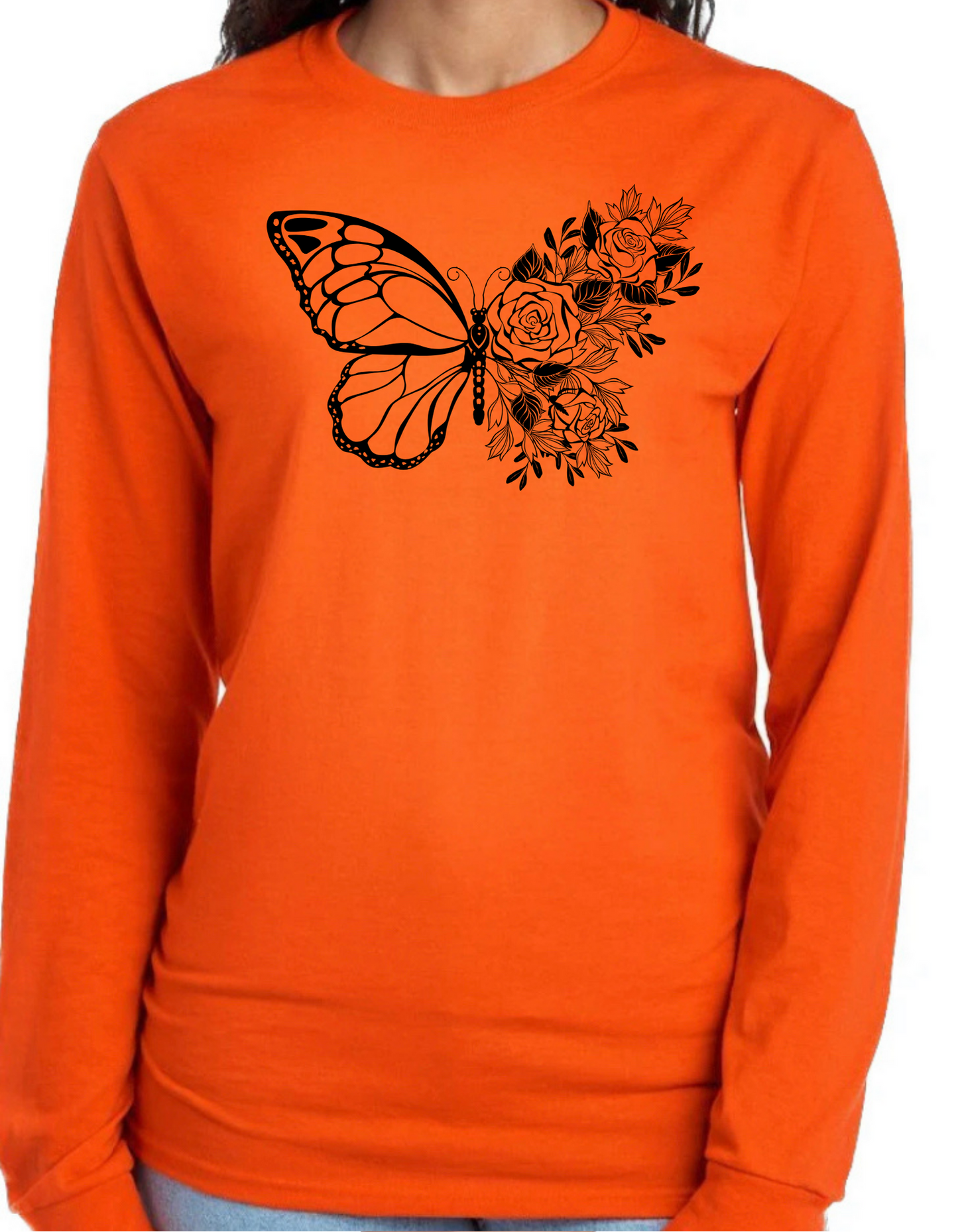 Blooming Butterfly Longsleeve