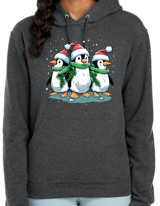 Christmas Penguin Hoodie