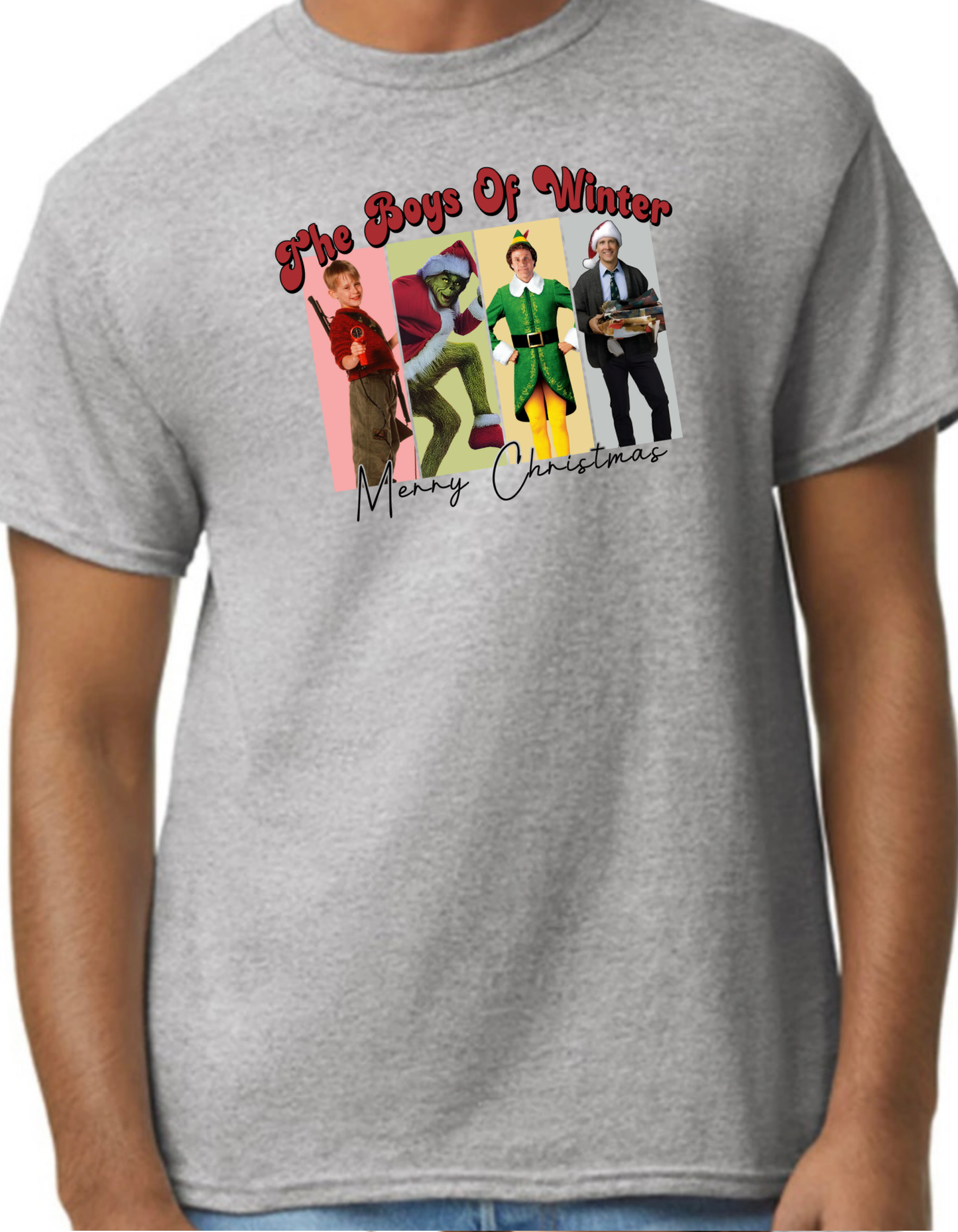 The Boys of Winter: Merry Christmas Graphic Tee