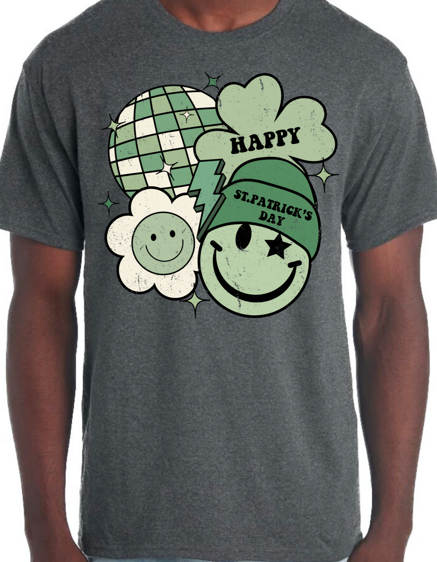 Happy St. Patrick’s Day Green Graphic Tee