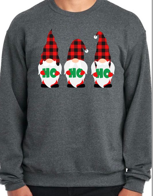 Ho Ho Ho Gnomes Crewneck