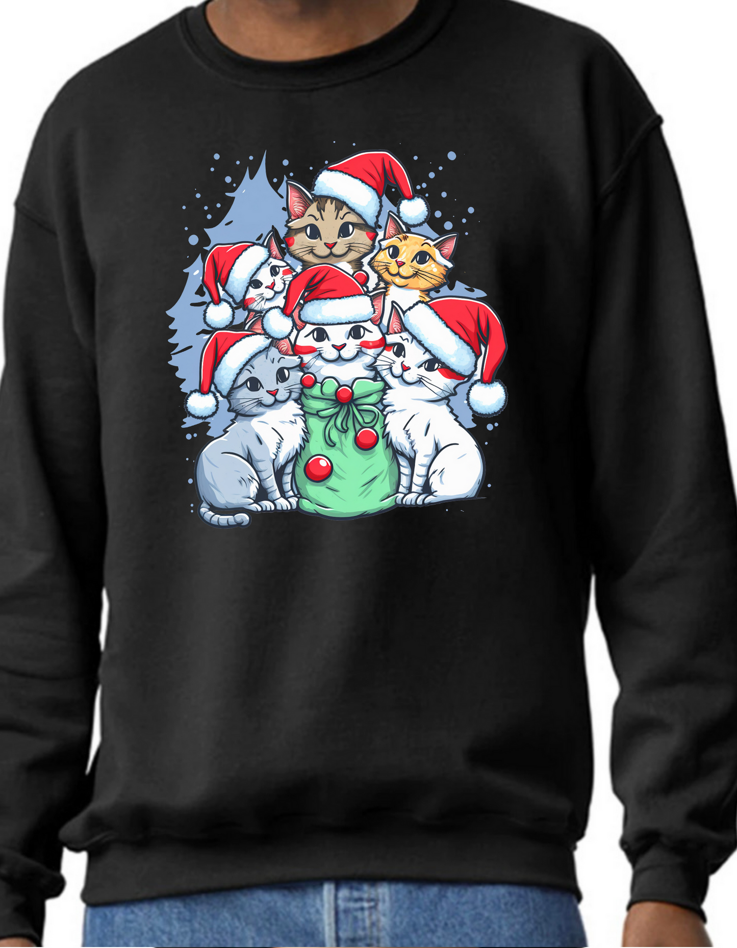 Christmas Cats Crewneck