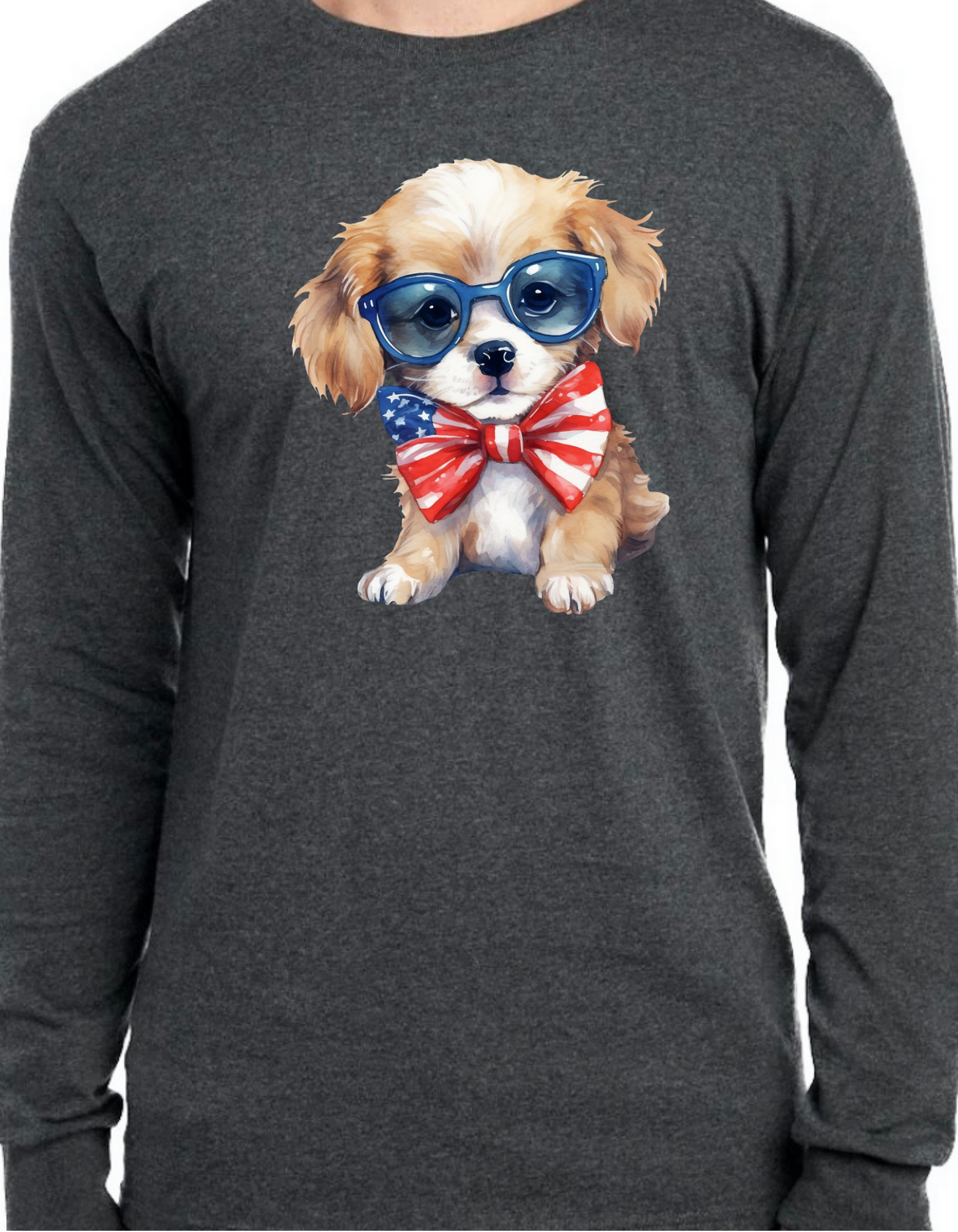 Patriotic Dogs Longsleeve