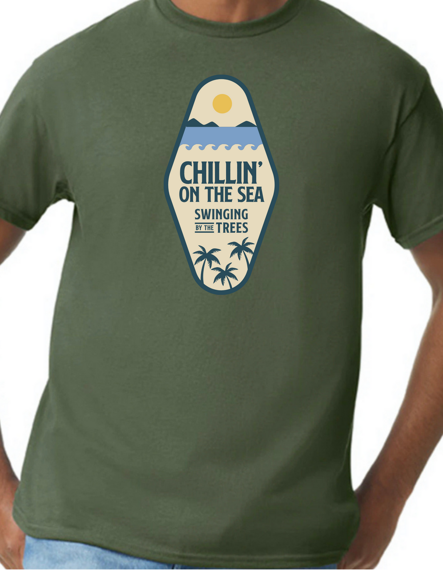 Chillin’ on the Sea Graphic Tee