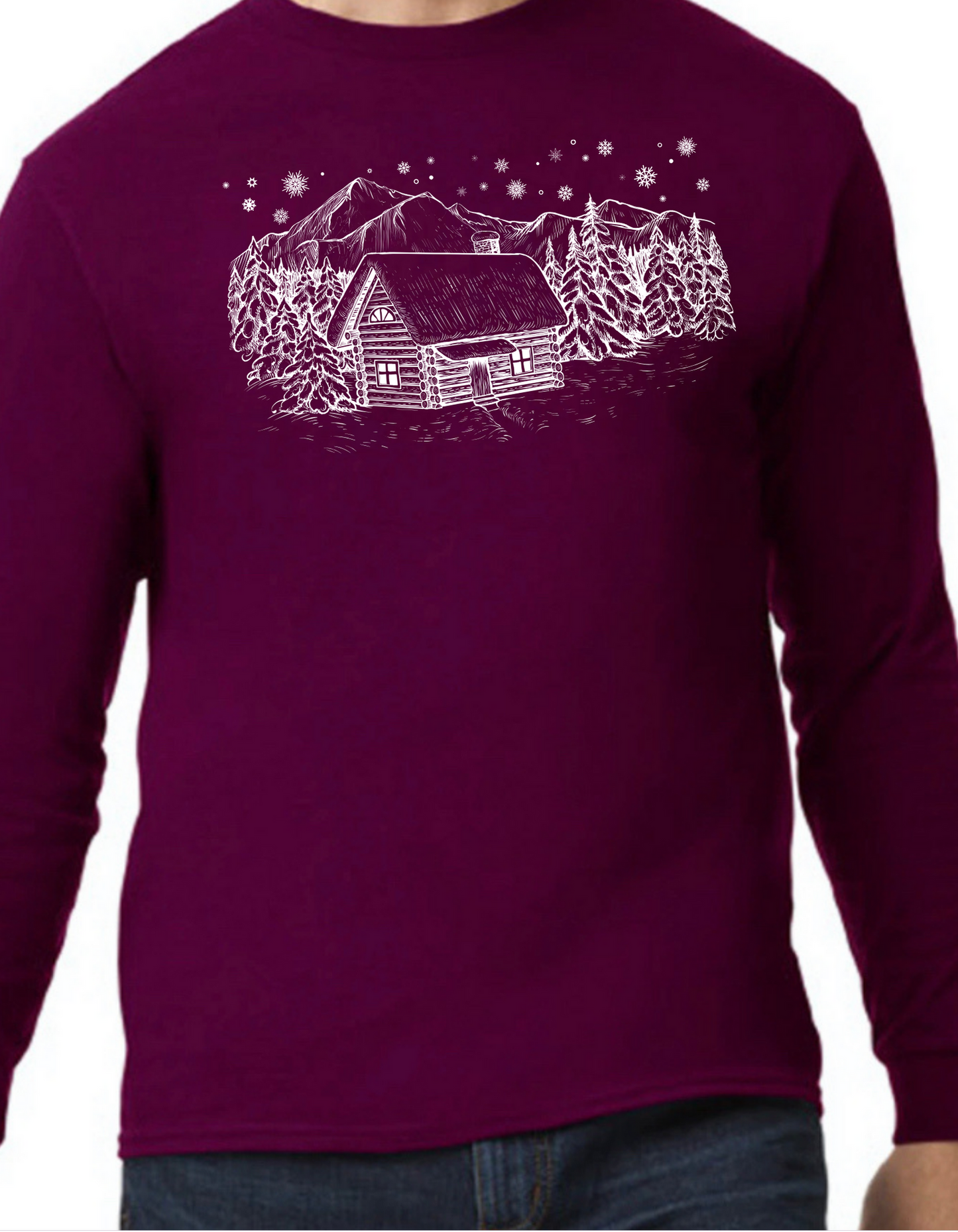 Winter Cabin Longsleeve