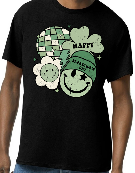 Happy St. Patrick’s Day Green Graphic Tee