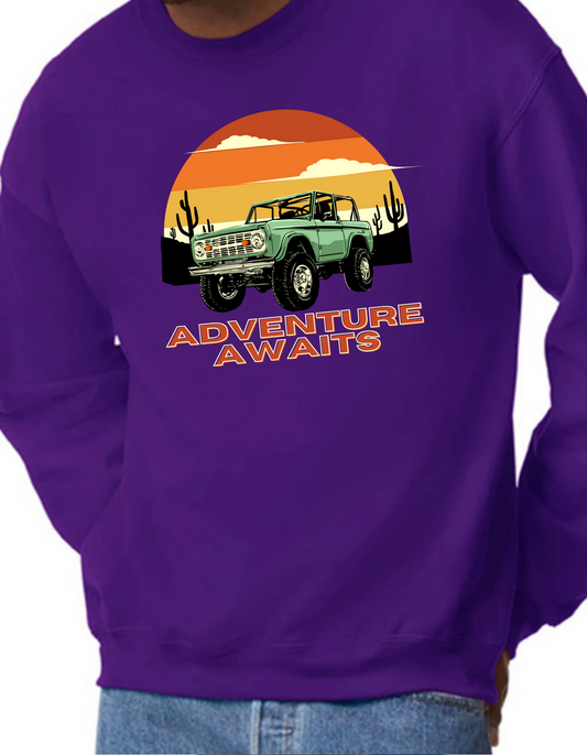 Adventure Awaits Crewneck