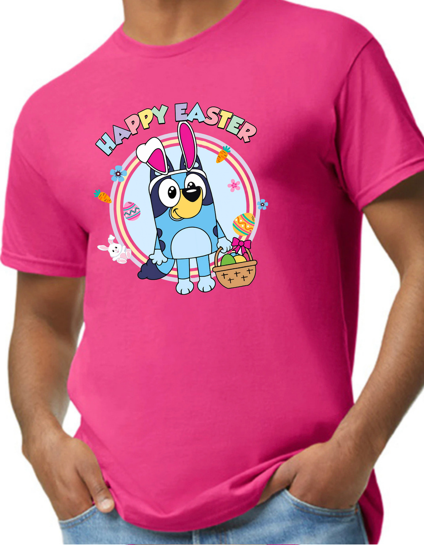 Happy Easter Bluey Graphic Tee