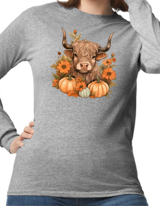 Fall Cow Longsleeve