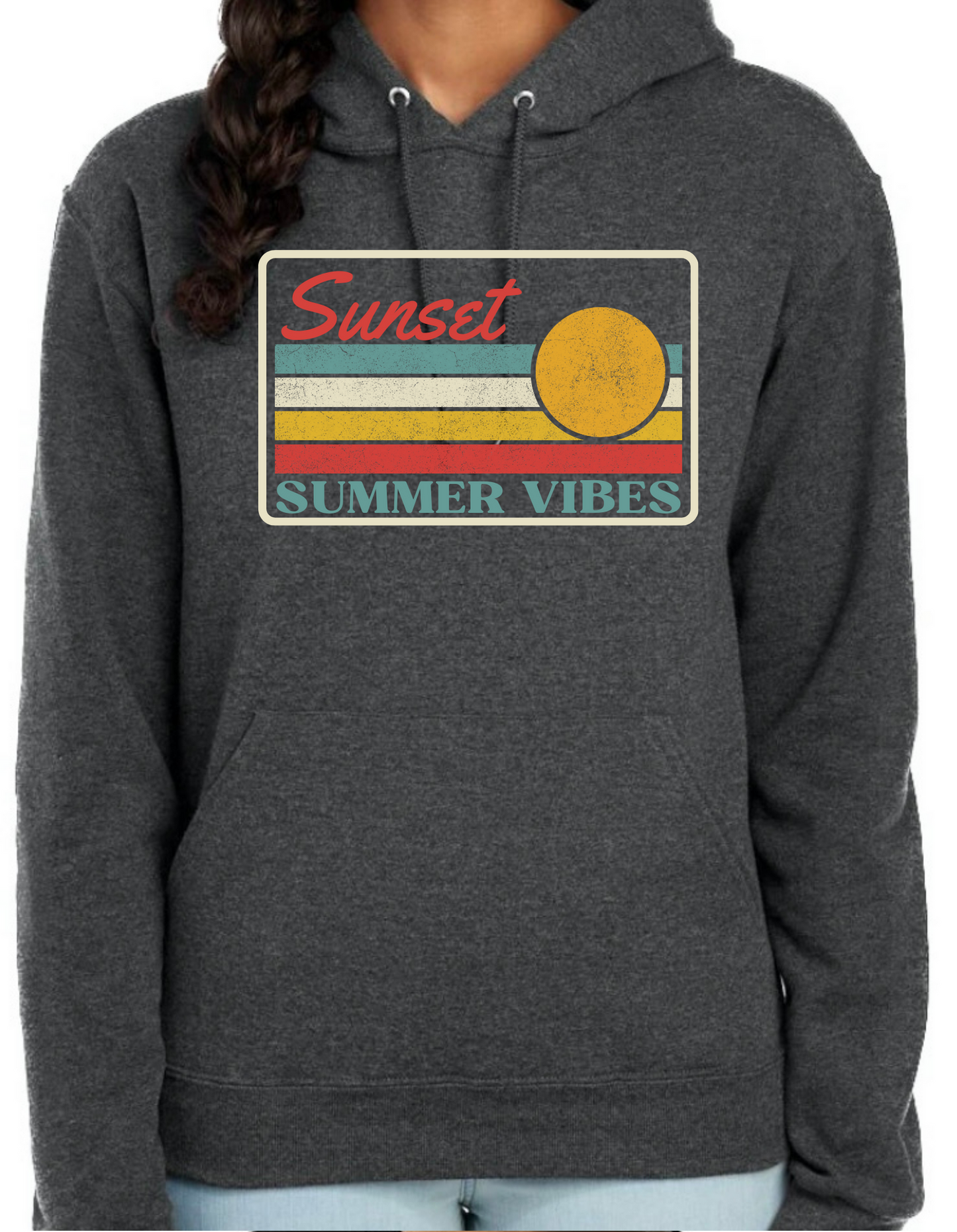 Sunset, Summer Vibes Hoodie