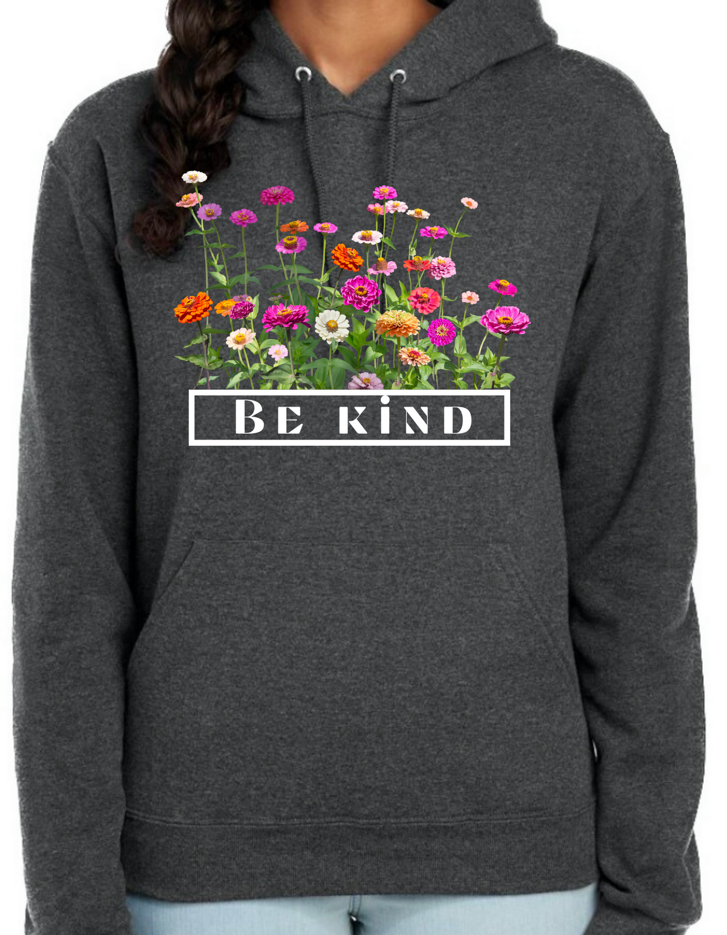 Be Kind Flowers Hoodie