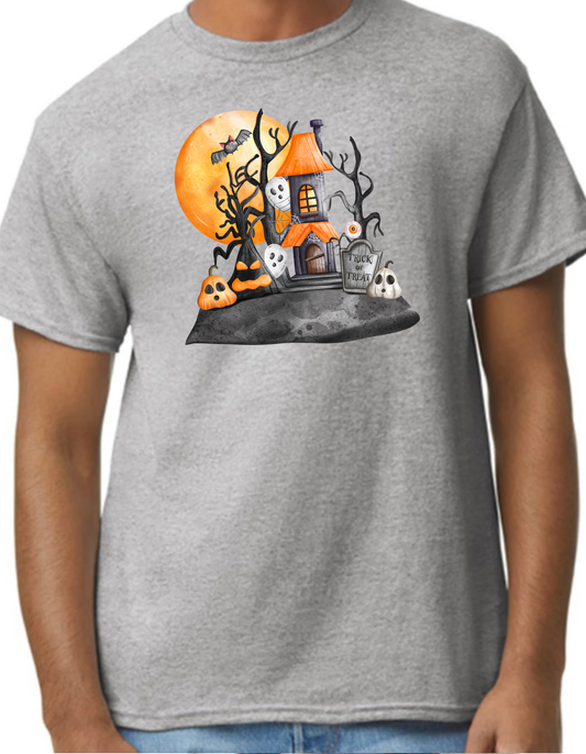 Haunted House Graphic Tee