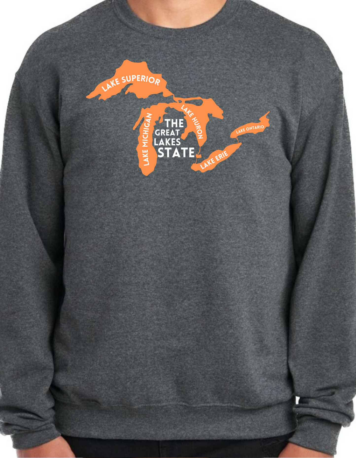 The Great Lakes State Crewneck