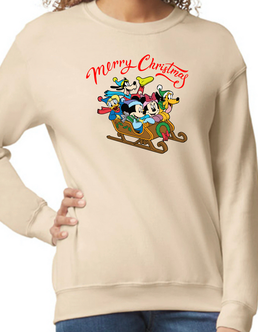 Mickey & Friends Christmas Crewneck