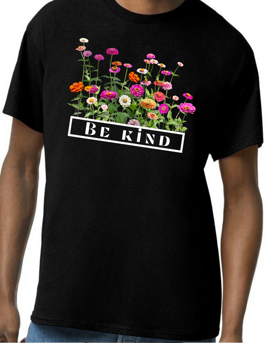 Be Kind Flowers Graphic Tee