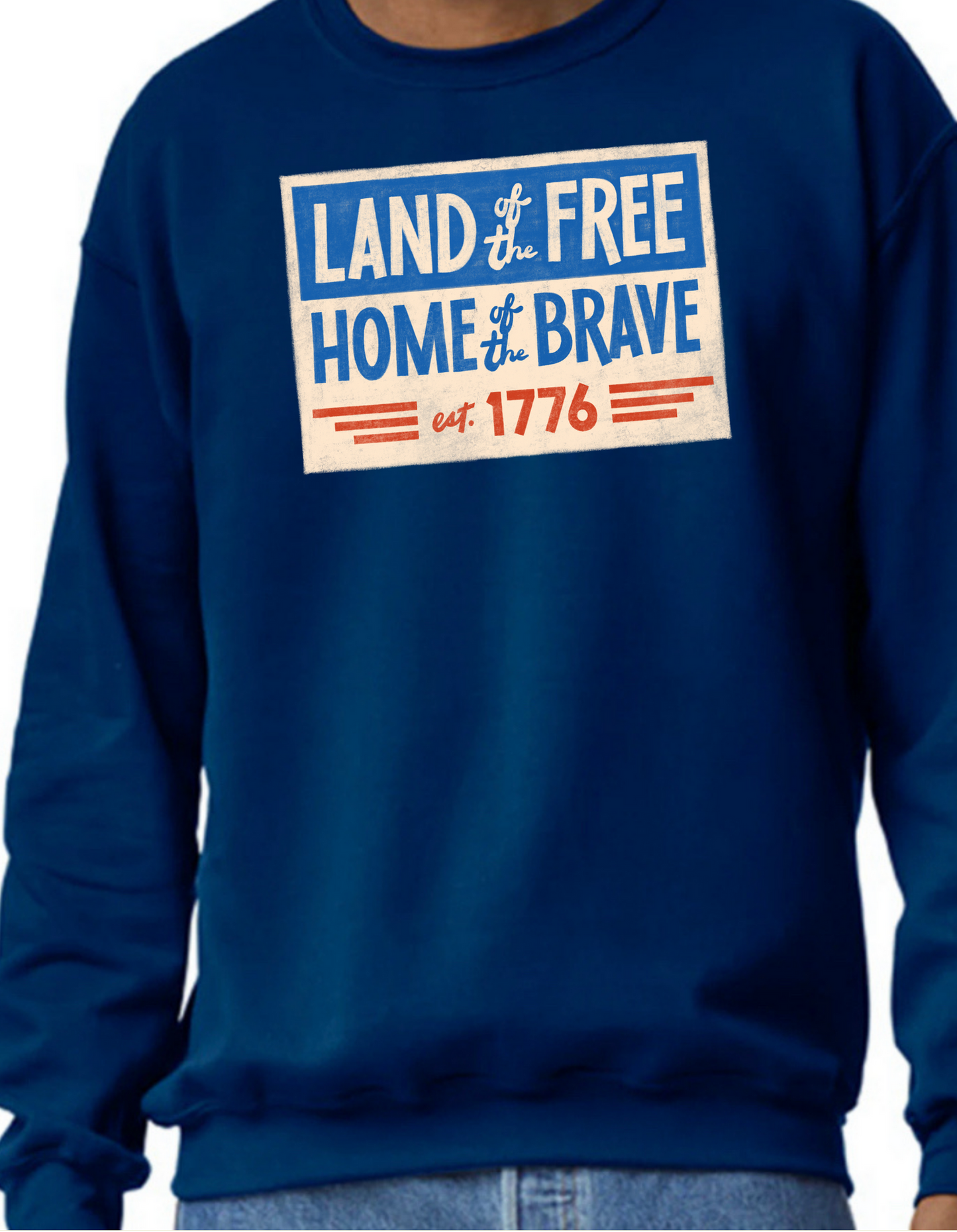 Land of the Free Crewneck